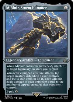 Mjolnir, Storm Hammer (0258) - Foil Etched