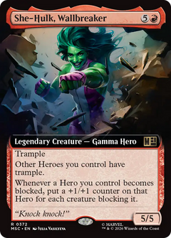 She-Hulk, Wallbreaker (0372) (Extended Art) (MSC)