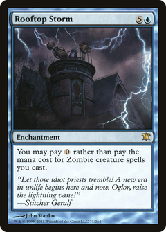 Rooftop Storm - Foil