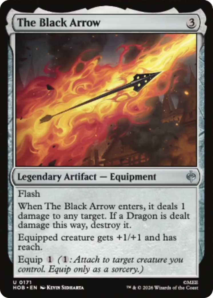 The Black Arrow (HOB) - Foil