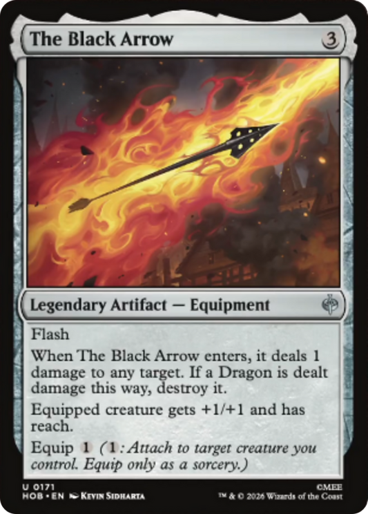 The Black Arrow (HOB) - Foil