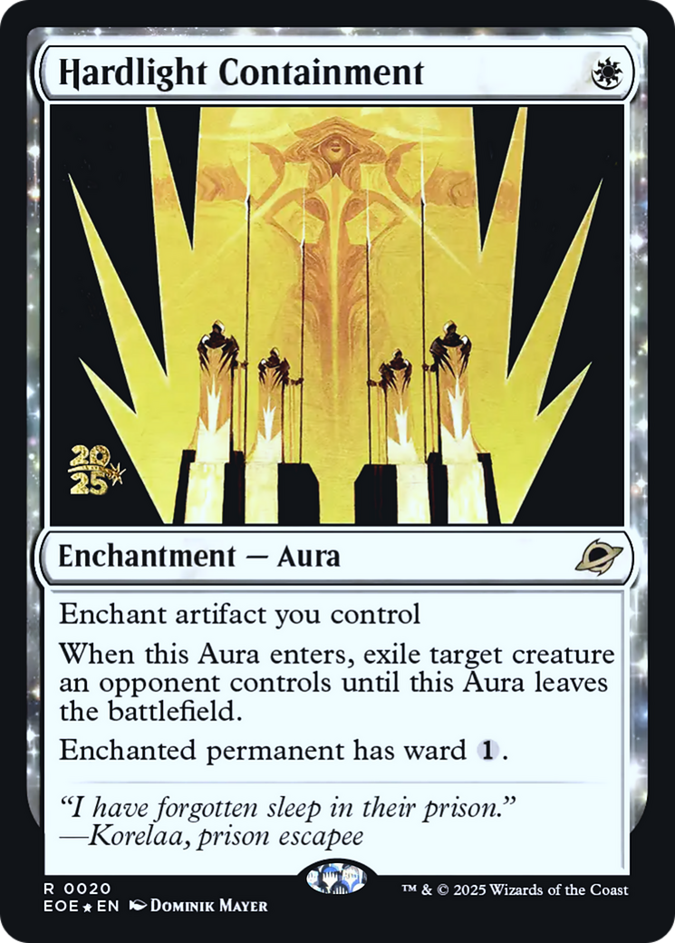 Hardlight Containment (0020) (Prerelease) - Foil