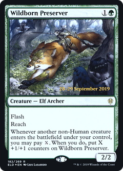 Wildborn Preserver (182) (Prerelease) - Foil