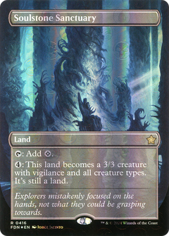 Soulstone Sanctuary (0416) (Borderless) - Mana Foil