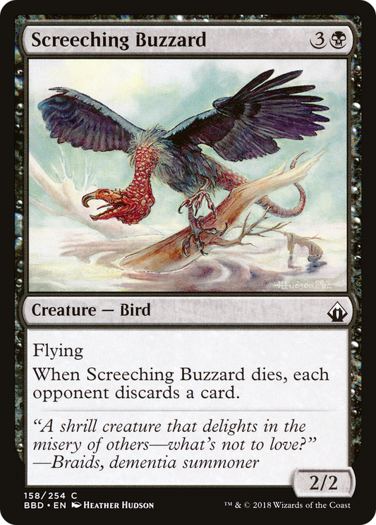 Screeching Buzzard - Foil