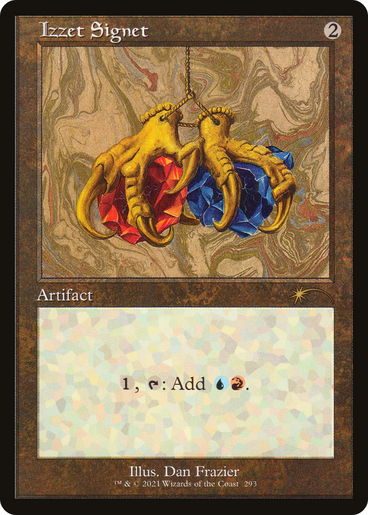 Izzet Signet (293) (Retro Frame)