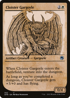 Cloister Gargoyle (302) (Showcase) - Foil