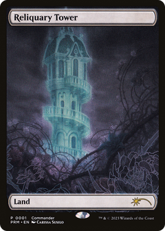 Reliquary Tower (0001) (Commander) (Borderless) - Foil