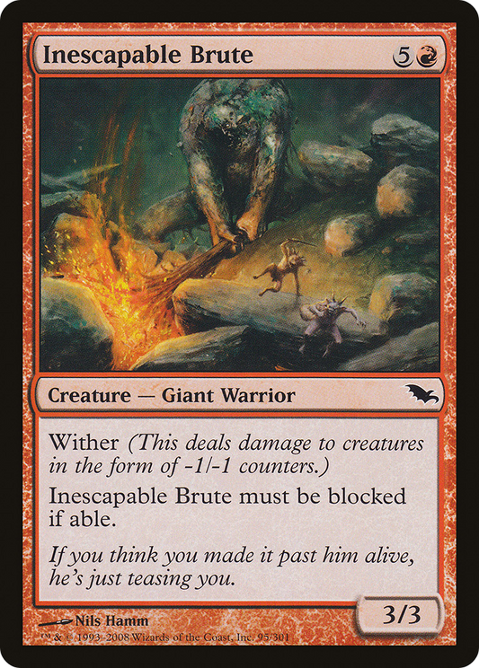 Inescapable Brute - Foil
