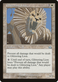 Glittering Lion - Foil