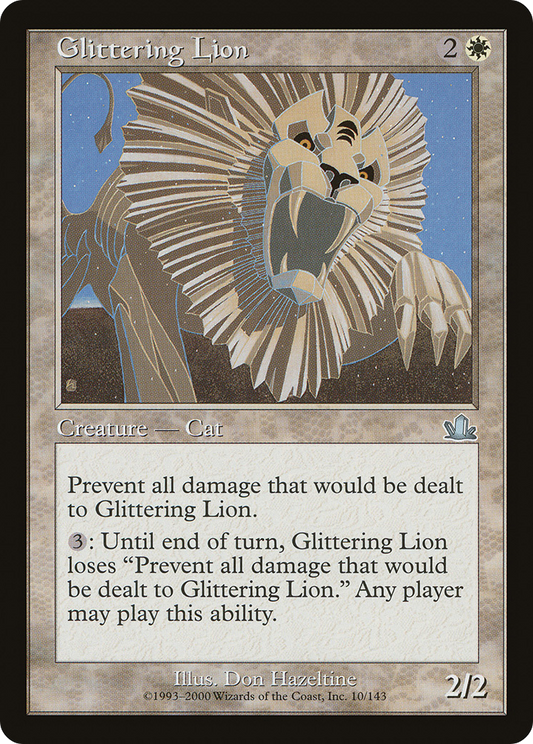 Glittering Lion - Foil