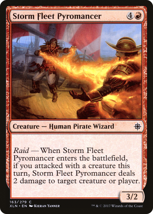 Storm Fleet Pyromancer - Foil