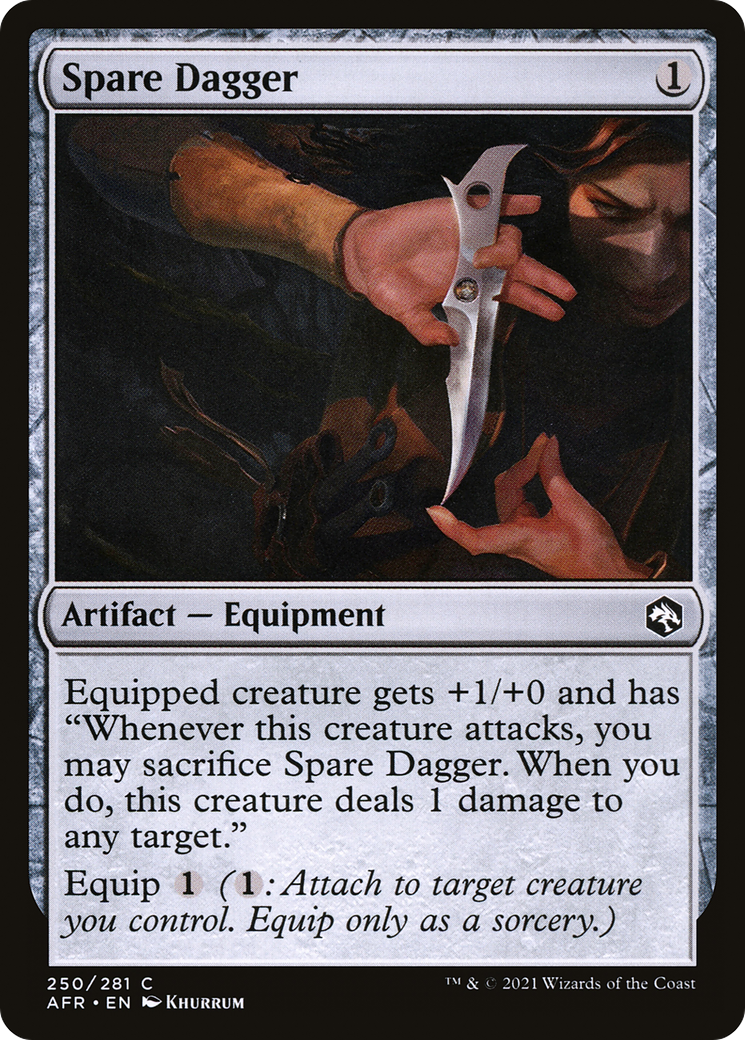 Spare Dagger - Foil