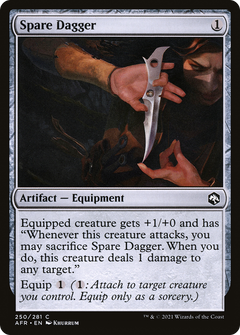 Spare Dagger - Foil