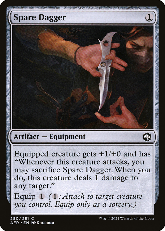 Spare Dagger - Foil