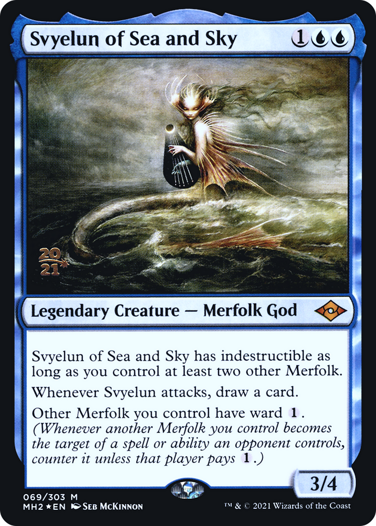 Svyelun of Sea and Sky (069) (Prerelease) - Foil