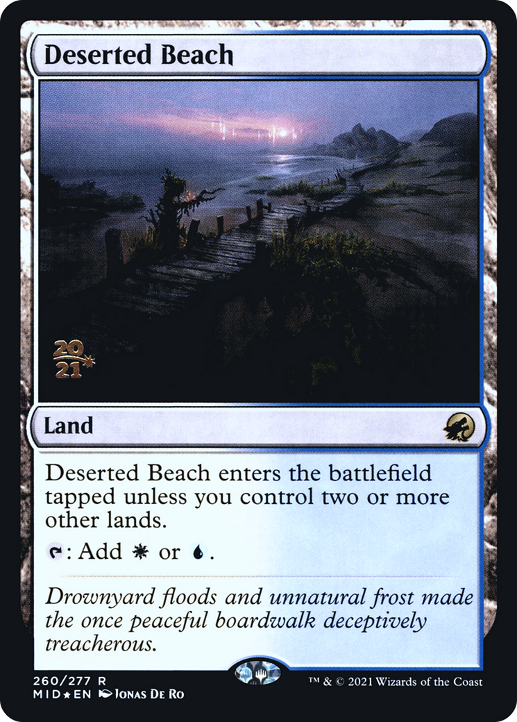 Deserted Beach (260) (Prerelease) - Foil