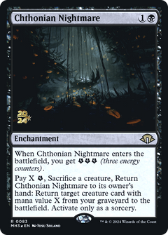 Chthonian Nightmare (0083) (Prerelease) - Foil