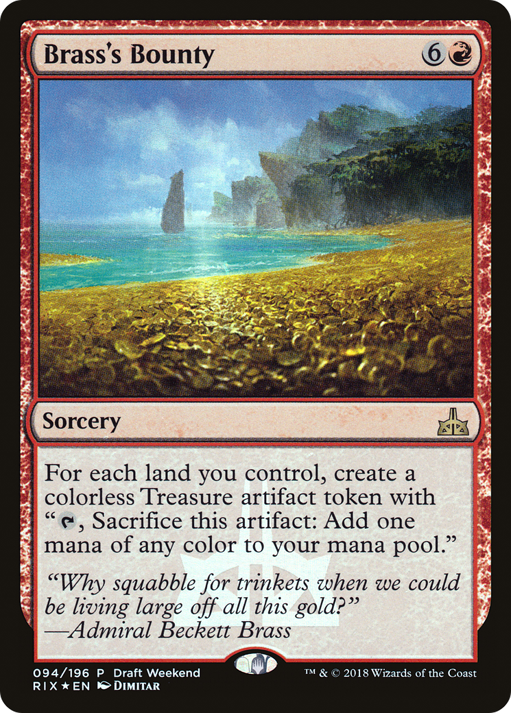 Brass's Bounty (094) (Draft Weekend) - Foil