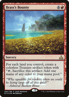 Brass's Bounty (094) (Draft Weekend) - Foil