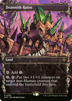 Drannith Ruins (0100) (Borderless) (Showcase) - Foil