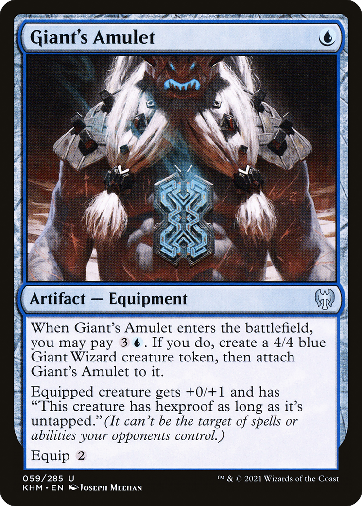 Giant's Amulet - Foil