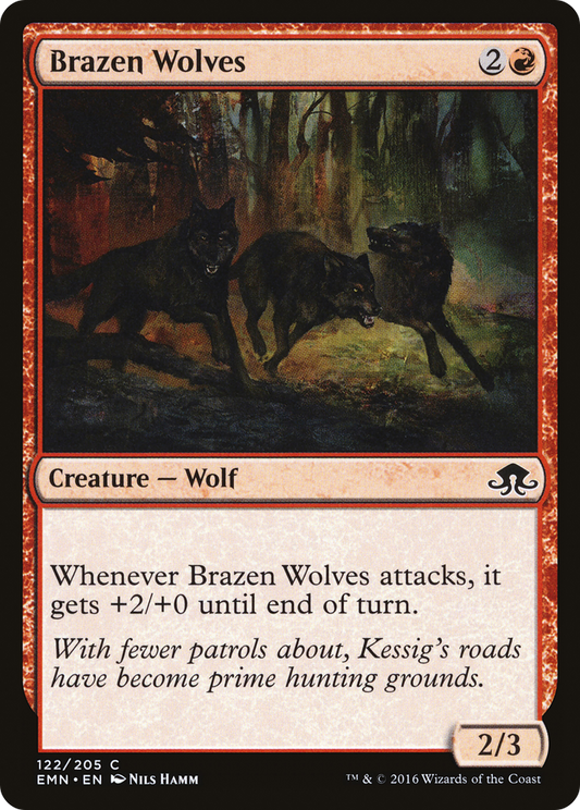 Brazen Wolves - Foil