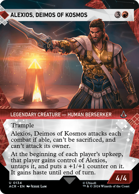 Alexios, Deimos of Kosmos (0134) (Showcase) - Foil
