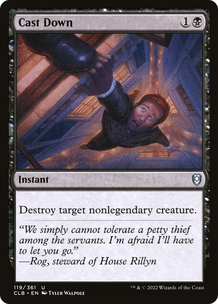 Cast Down - Foil