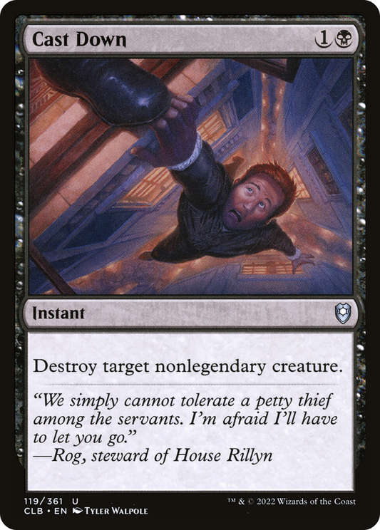 Cast Down - Foil