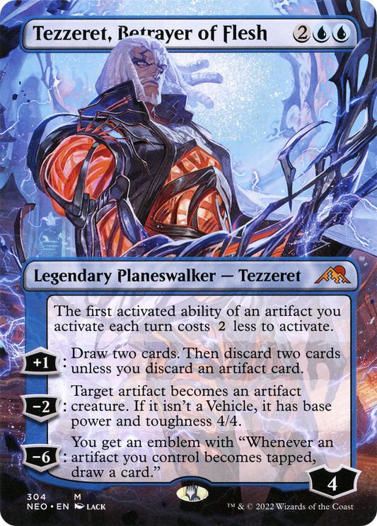 Tezzeret, Betrayer of Flesh (304) (Borderless)