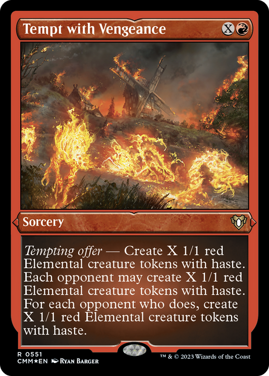 Tempt with Vengeance (0551) - Foil Etched