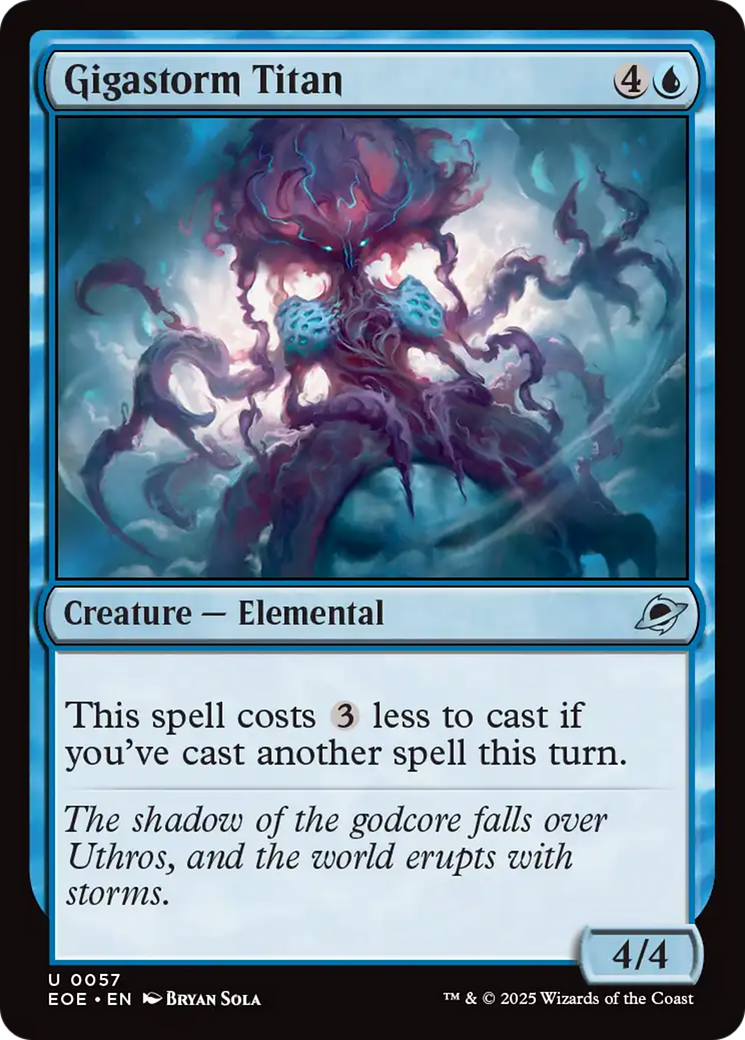 Gigastorm Titan - Foil