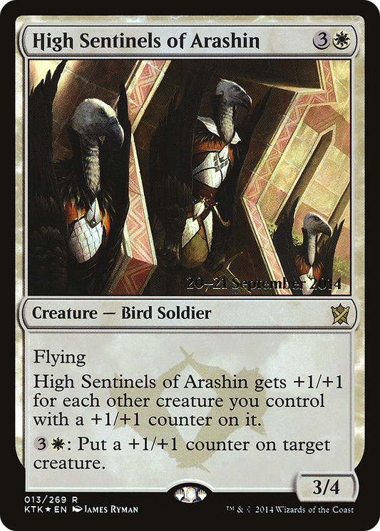 High Sentinels of Arashin (013) (Prerelease) - Foil