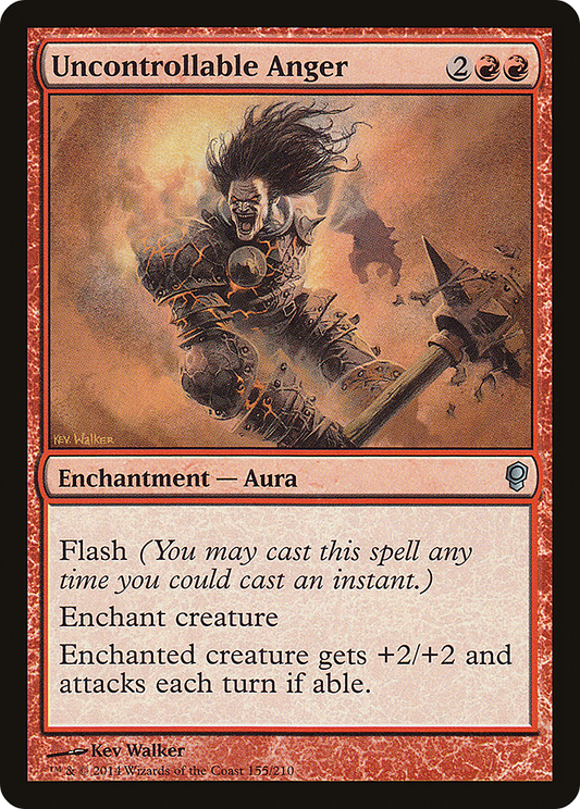 Uncontrollable Anger - Foil