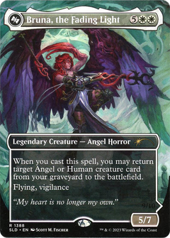 Bruna, the Fading Light // Brisela, Voice of Nightmares (1388) (Display Commander) (Thick Stock)