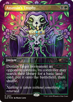 Assassin's Trophy (2891) (Borderless) (SLD) - Foil