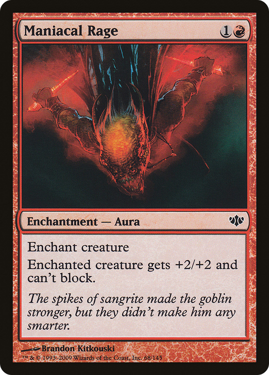 Maniacal Rage - Foil