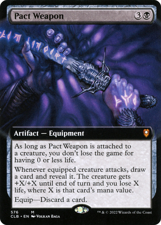 Pact Weapon (576) (Extended Art) - Foil