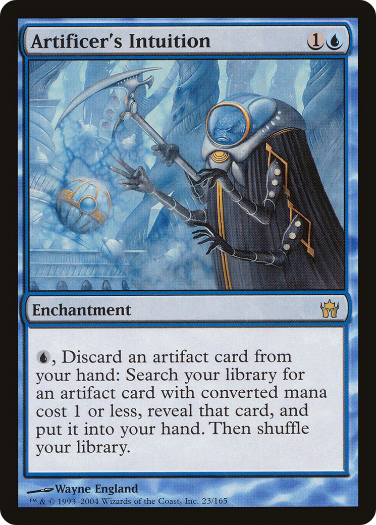 Artificer's Intuition - Foil