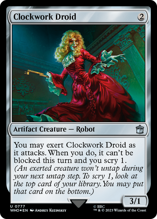 Clockwork Droid (0777) - Surge Foil