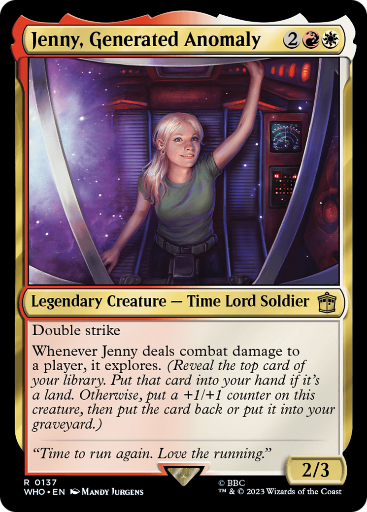 Jenny, Generated Anomaly - Foil