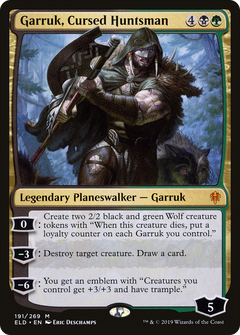 Garruk, Cursed Huntsman - Foil