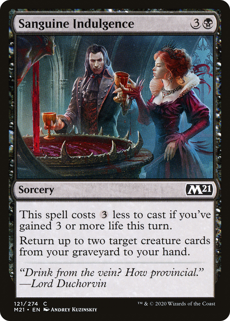 Sanguine Indulgence - Foil