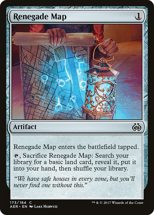 Renegade Map - Foil