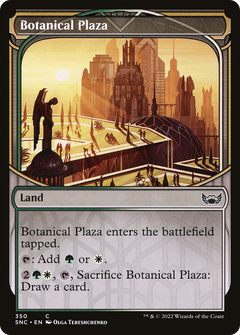 Botanical Plaza (350) (Showcase) - Foil