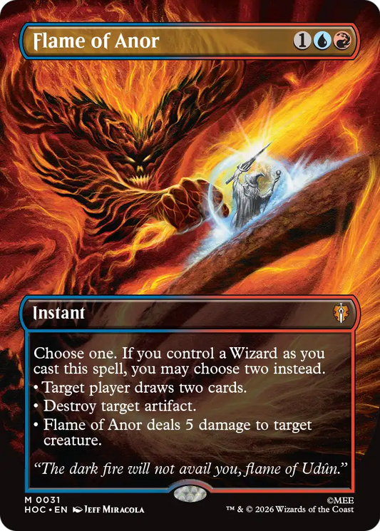 Flame of Anor (0031) (Borderless) (HOC)