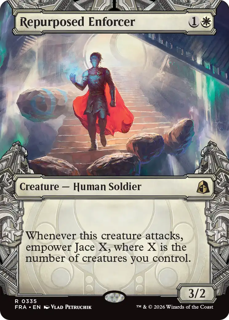 Repurposed Enforcer (0335) (Showcase) (FRA) - Foil