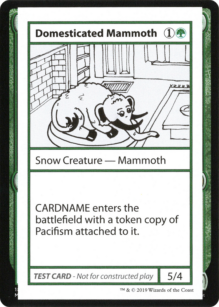 Domesticated Mammoth (No PW Symbol)
