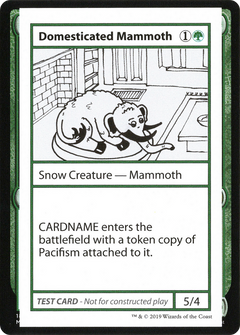 Domesticated Mammoth (No PW Symbol)
